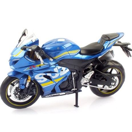 레프리카 1 : 12 스즈키 GSX-R1000 바이크 모형 MSZ926133BL, 블루-추천-상품