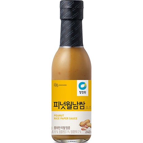 대상 청정원 피넛월남쌈 소스, 1개, 240g-추천-상품