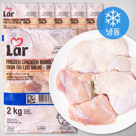 Lar 브라질산 닭다리살 정육 (냉동), 6개, 2kg-추천-상품