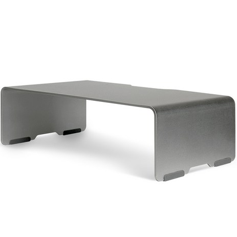 알파플랜 아이맥 모니터 받침대 360 x 220 x 110 mm, 스페이스그레이-추천-상품