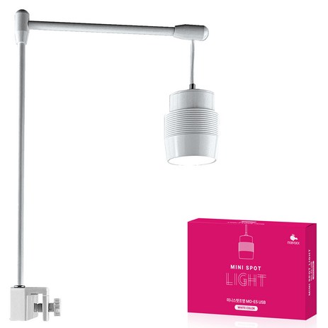 모비딕 미니 스팟조명 WHITE MO-E5 USB, 1개-추천-상품
