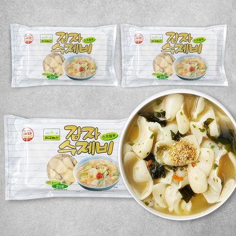 칠갑농산 감자수제비, 380g, 3개-추천-상품