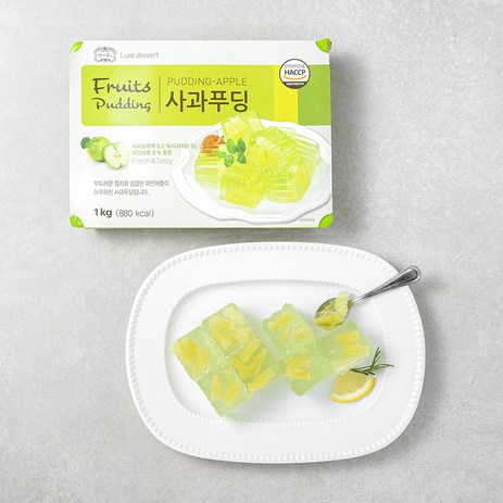 샐러드미인 사과푸딩, 1kg, 1개-추천-상품