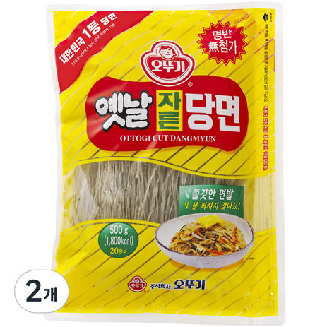 오뚜기옛날 자른당면, 500g, 2개-추천-상품