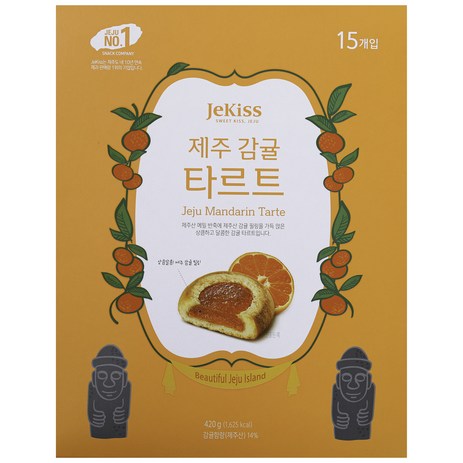 제키스 감귤 타르트 특대, 420g, 1개-추천-상품