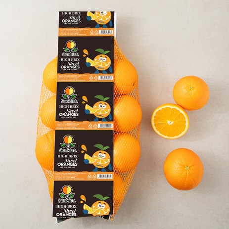 썬키스트 고당도 오렌지 중대과, 2.5kg(10~18입), 1개-추천-상품