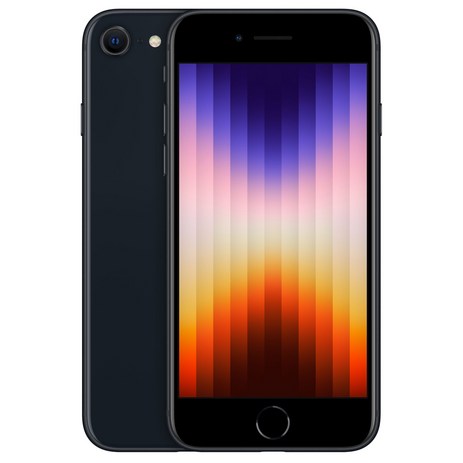 Apple 2022 아이폰 SE 3세대 자급제, 미드나이트, 64GB-추천-상품