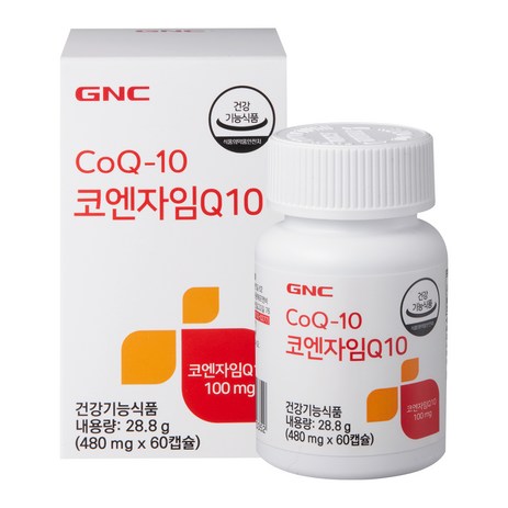 GNC 코엔자임 큐텐 28.8g, 60정, 1개-추천-상품