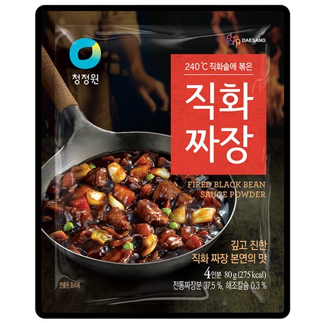 청정원 직화짜장 분말, 80g, 1개-추천-상품