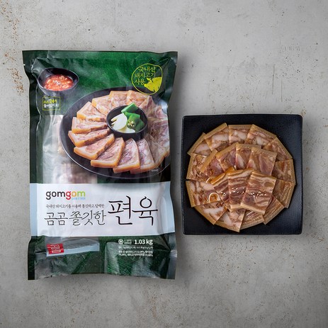 곰곰 쫄깃한 편육, 1.03kg, 1개-추천-상품