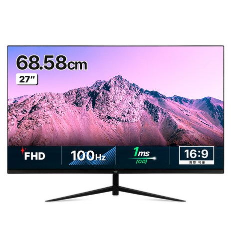 어드밴스원 FHD 100hz 2HDMI 모니터, 68.6cm, MV27KL(일반)-추천-상품