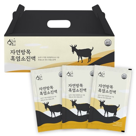 황금이네 자연방목 암 흑염소진액 100ml 30포, 30개-추천-상품