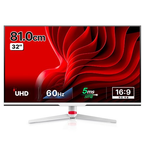 주연테크 4K UHD USB Type C 65W FreeSync HDR 모니터 화이트, 81cm, V32UE-E(일반)-추천-상품
