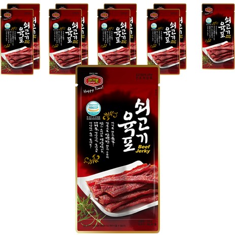 머거본 쇠고기 육포, 20g, 10개-추천-상품