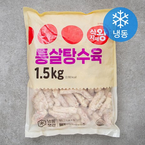 식자재왕 통살탕수육 (냉동), 1.5kg, 1개-추천-상품