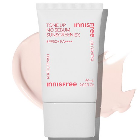 이니스프리 톤업 노세범 선스크린 EX SPF50+ PA++++, 60ml, 1개-추천-상품
