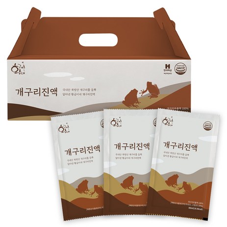 황금이네 개구리 즙 진액 30p, 2.4L, 1박스-추천-상품