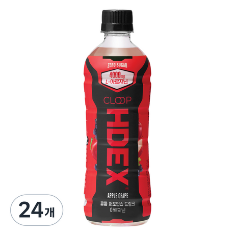 클룹 HDEX 퍼포먼스 드링크 아르지닌, 500ml, 24개-추천-상품