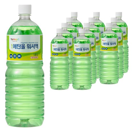 탐사 에탄올 워셔액, 1.8L, 12개-추천-상품