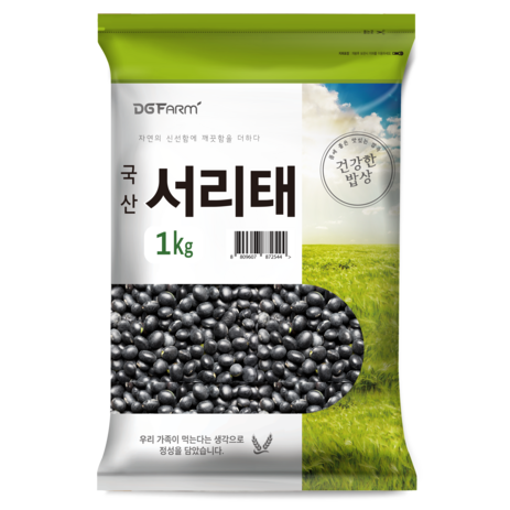 건강한밥상 국산 서리태, 1kg, 1개-추천-상품