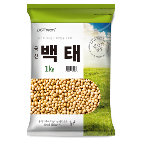 건강한밥상 국산 백태, 1kg, 1개-추천-상품