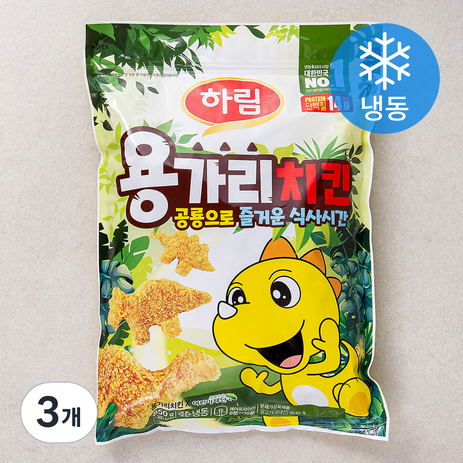 하림 용가리치킨 (냉동), 850g, 3개-추천-상품