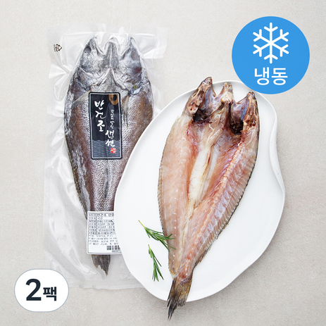 국산 반건조 민어 (냉동), 2팩, 230g-추천-상품