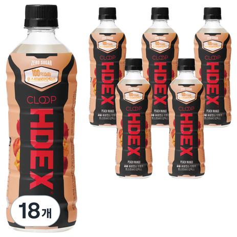 클룹 HDEX 퍼포먼스 드링크 포스트바이오틱스, 500ml, 18개-추천-상품