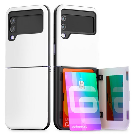 구스페리 파스텔 카드 미러 도어 범퍼 휴대폰 케이스-추천-상품