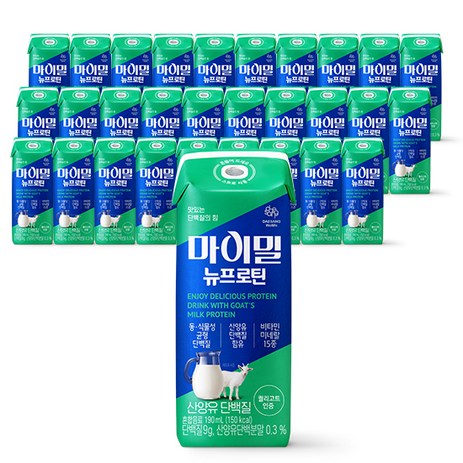 대상웰라이프 마이밀 뉴프로틴 산양유, 190ml, 30개-추천-상품