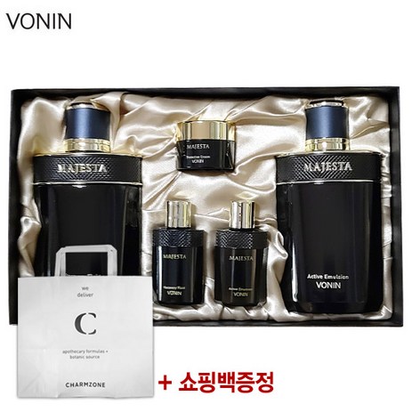 보닌-마제스타-2종-기획세트-쇼핑백증정/스킨-로션-옴므-포맨-남성화장품/보닌더스타일-추천-상품
