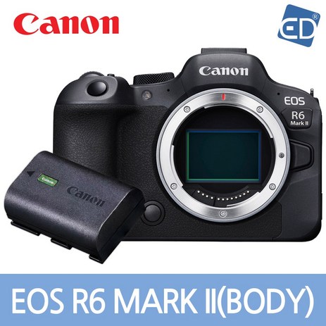 [캐논 정품] EOS R6 Mark II (바디) 풀바디+정품배터리/ED, 01 EOS R6 Mark II/풀바디-추천-상품