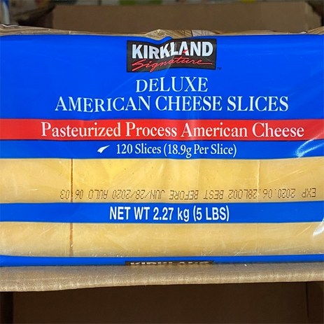 커클랜드 아메리칸 슬라이스 치즈 2.27kg 파랑, 1개-추천-상품