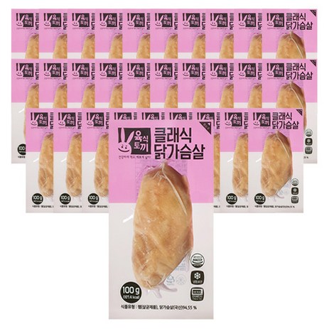 육식토끼 닭가슴살 클래식, 100g, 30개-추천-상품