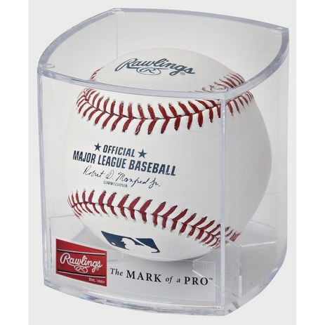 Rawlings 롤링스 MLB 메이저리그 공인구 야구공 큐브포장 (2015~현재사용), 1개-추천-상품