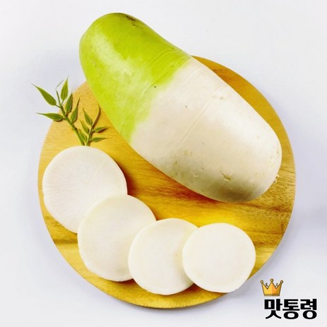 맛통령 국내산 무 맛있는 무우, 1개, 단단한 햇무 3수 (3.5kg내외)-추천-상품