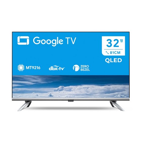 더함 23년형 신제품 32인치 QLED 안드로이드 구글 스마트 TV NA321QLED, 단일옵션-추천-상품