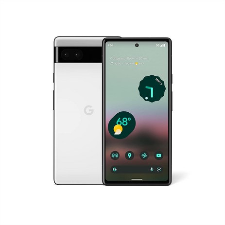 구글 픽셀6a Google Pixel 6a - 언락폰 자급제폰 미국 무음 - 추가금 X, Chalk, Chalk-추천-상품