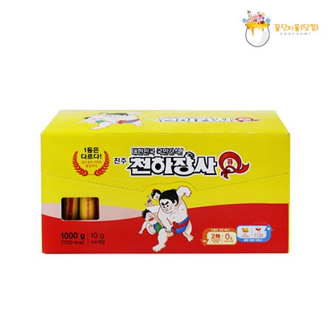 진주햄 천하장사Q 1000g (10gx100개입), 2개, 1kg-추천-상품