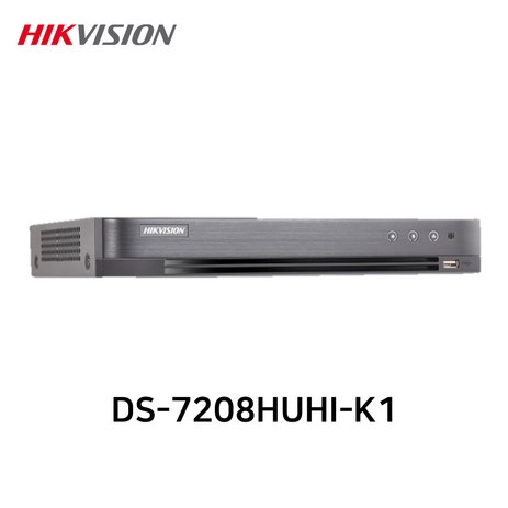 하이크비전 DS-7208HUHI-K1 800만화소 8CH 녹화기 DVR 최대8MP, DS-7208HUHI-K1 (1TB 포함), 1개-추천-상품