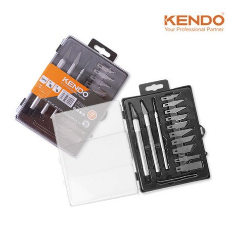 KENDO-조각칼-17P-세트-조각도-공예-목판화-고무판-케이스-포함-80202-추천-상품