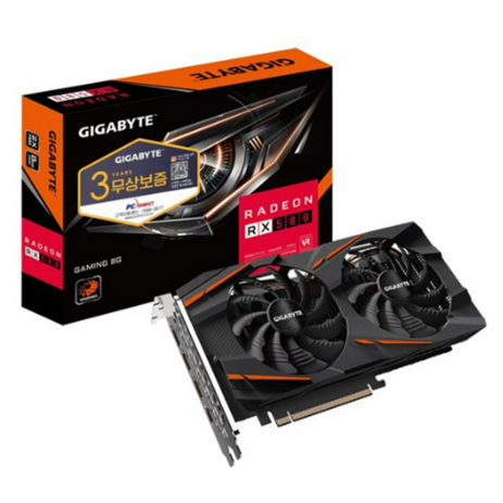 GIGABYTE 라데온 RX 580 Gaming D5 8GB 피씨디렉트-추천-상품