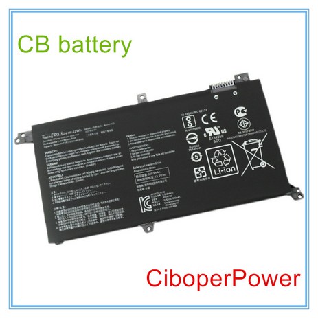 S14 S430FA-EB021T S430UA-EB015T S4300F Ms15 VX60GCP 노트북 배터리 B31N1732 11.52V 42Wh 3653mAh-추천-상품