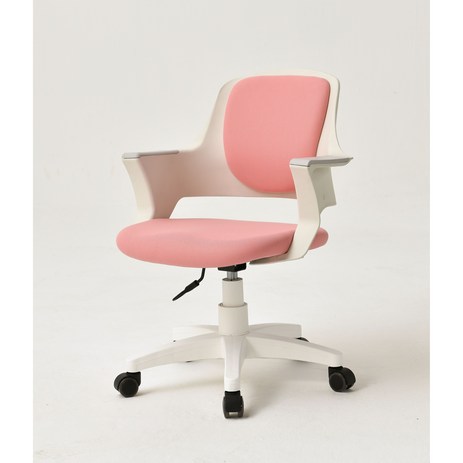 체어킹 포이체어 기본형 책상의자, 핑크+화이트바디-추천-상품