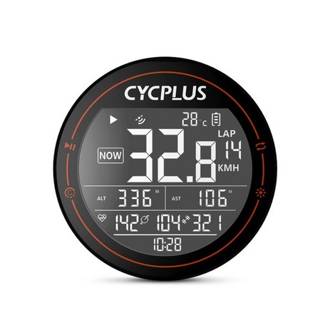 싸이플러스 M2 원형 GPS 자전거 속도계, 단품, 1개-추천-상품