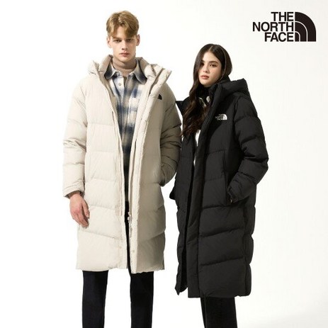 노스페이스 24FW 최신상 알칸 하이브리드 패딩코트 롱패딩(남녀공용)-추천-상품
