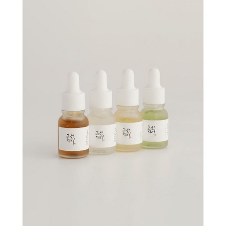 뷰티 오브 조선 Beauty of Joseon 조선미녀 세럼키트 Hanbang Serum Discovery Kit 4x10 ml, 1개, 0.01l-추천-상품