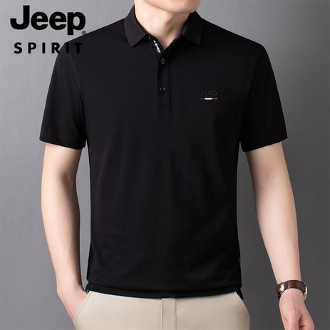 JEEP SPIRIT 남성 폴로 반팔 카라 티셔츠 남자 PK 여름 패션 8929-추천-상품