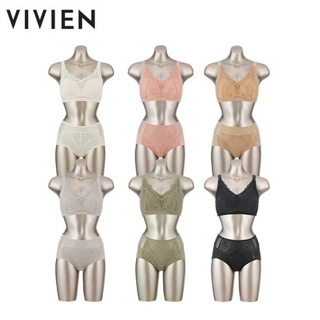 비비안 라이크라 더블커버 노와이어 여성속옷세트 12종-추천-상품