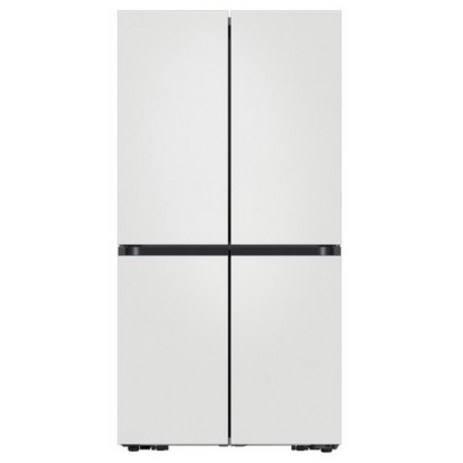 삼성전자 비스포크 4도어 냉장고 메탈 875L 방문설치, RF84C906B4W, 매트 멜로우 화이트-추천-상품